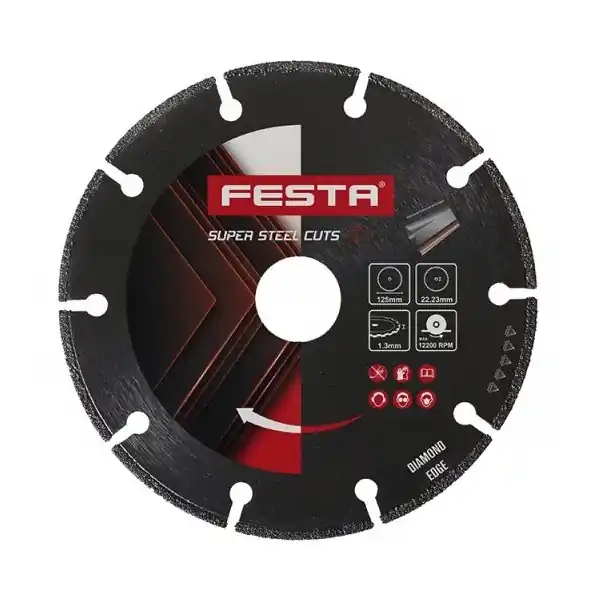 Diamantový kotouč na kov 125mm FESTA Pouze Dnes