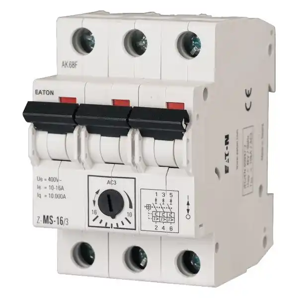 Motorový spouštěč EATON Z-MS-16/3 10-16A Doprava Zdarma