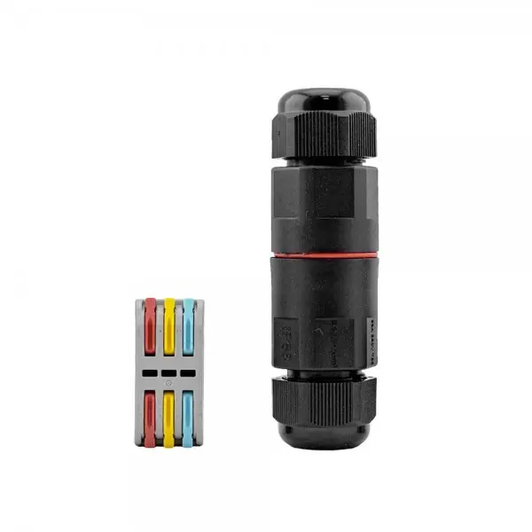 Exkluzivní Kabelová spojka vodotěsná, 3x2,5 mm, IP68, bezšroubová