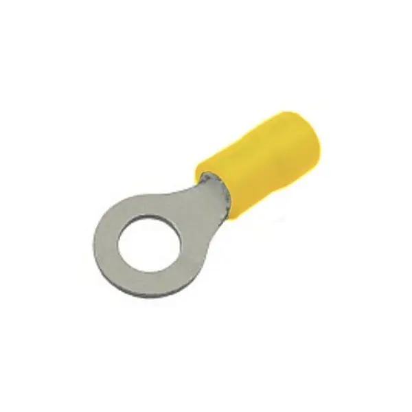 Záruka V Ceně Kabelové oko 6,4 lisovací pro vodič 4-6mm, M6, žlutá