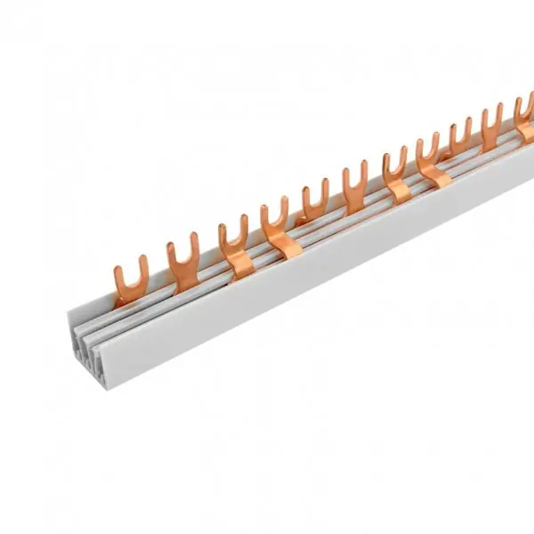 Propojovací lišta na proudové chrániče 56 modulů, třífázová, 4pólová (L1+L2+L3+N) Speciální Cena