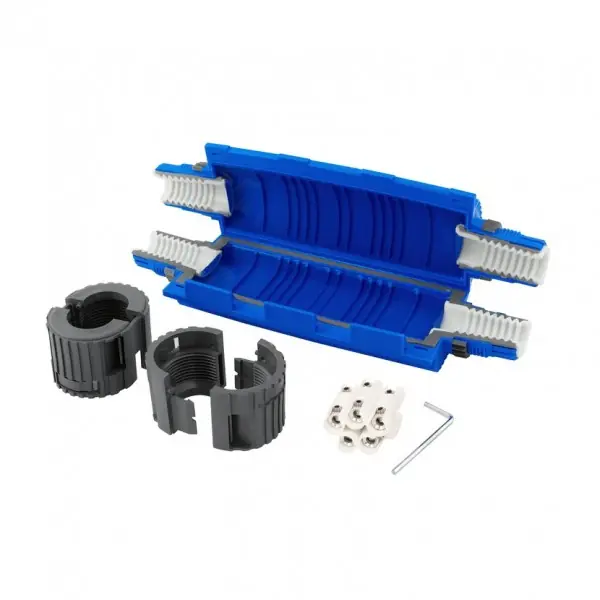 Gelová spojka na kabel SHARK 6802A, se svorkou, 5x (2,5-10mm2), IP68 Ruční Výroba