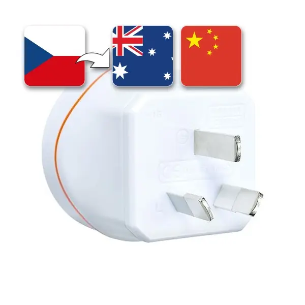 Doprava Zdarma Cestovní adaptér do Číny a Austrálie, typ I