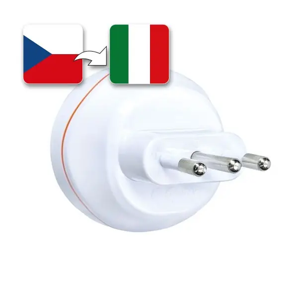 Pouze Dnes Cestovní adaptér do Itálie, typ L