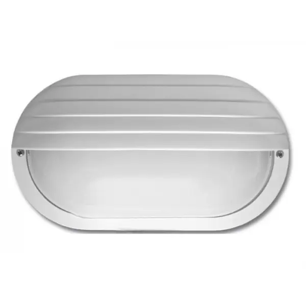 Cenová Bomba Nástěnné světlo NEPTUN bílé, 1xE27, 26x14cm, IP44