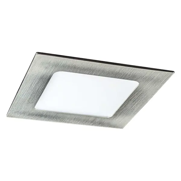 Dokud Zásoby Vydrží LED panel do sádrokartonu VEGA-S 9x9cm, 3W, 3800K, chrom