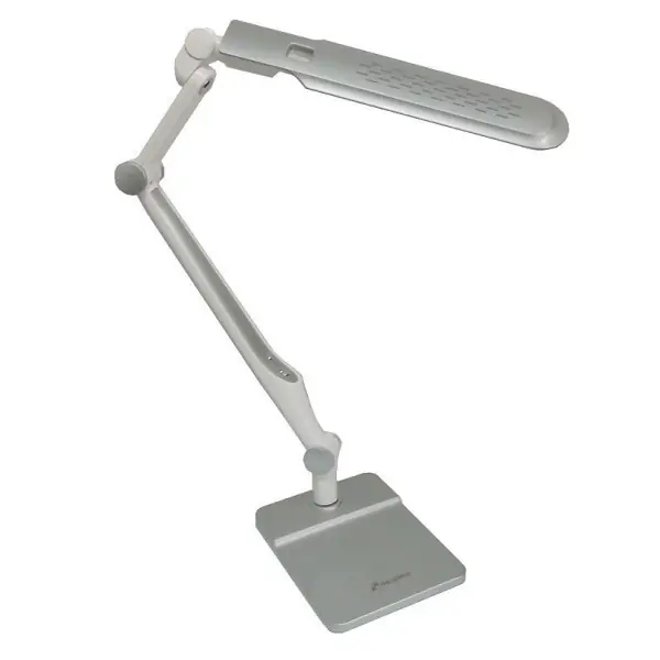 Hit Sezóny Stolní LED lampa MATRIX LBL1207, stříbrná dotyková, 3000-6000K