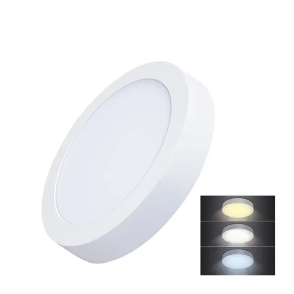 LED panel 22,5cm, 18W, 1530lm, CCT 3000-6000K, bílý Značkový