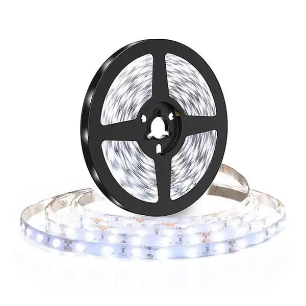 Celosvětová Doprava LED světelný pásek 5m, 1500lm/m, studená bílá, IP20