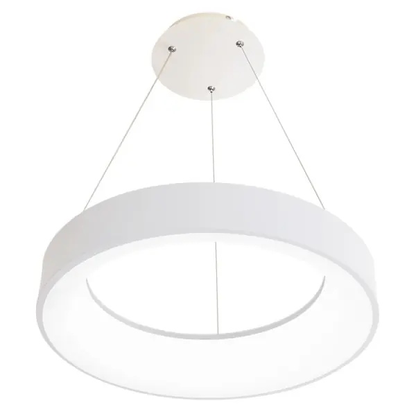 LED lustr na dálkové ovládání NEST 45cm, 40W, 2600lm, stmívatelný, bílý Cenový Hit