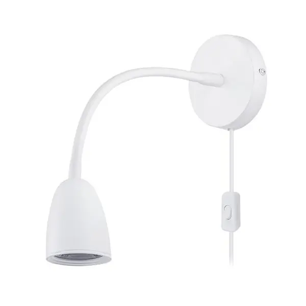 Nejlepší Cena LED nástěnná lampa s vypínačem, stmívatelná, 4W, 3000K, bílá