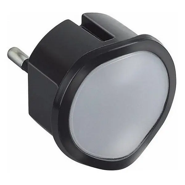 Záruka V Ceně Stmívatelné LED noční světlo do zásuvky se soumrakovým čidlem Legrand černé