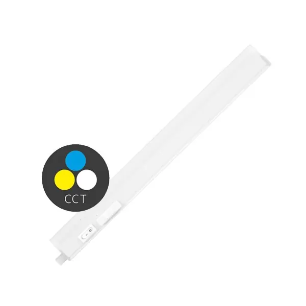 Moderní LED osvětlení kuchyňské linky do zásuvky SLICK 31cm, 4W, 3000-6500K