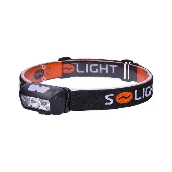 LED nabíjecí čelovka 150+100lm, bílé a červené světlo, Li-Ion, USB Horká Nabídka