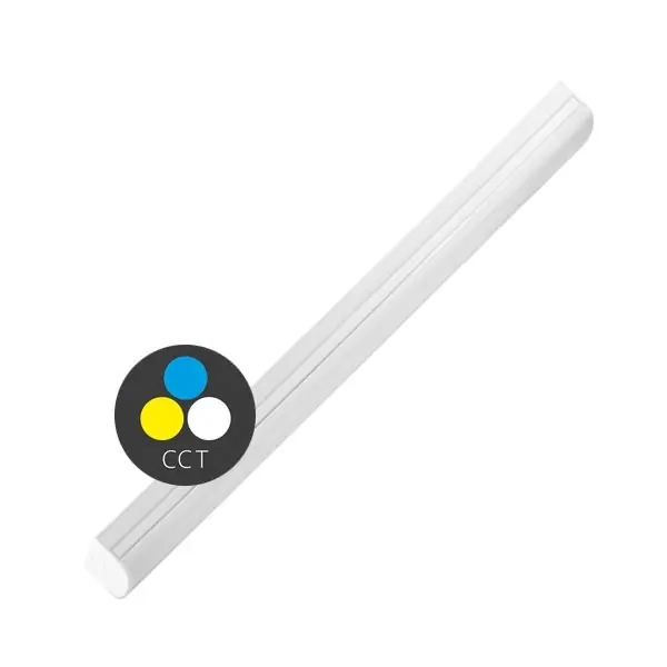 LED světlo VELO 120cm, 24-40W, 6000lm, CCT, IP20, bílé Akční Cena