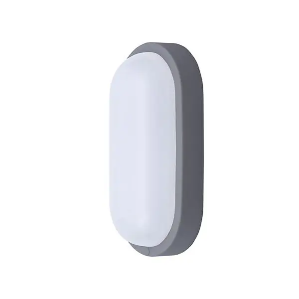 LED nástěnné světlo WO744-G 21x10cm, 13W, 910lm, IP54, šedé Hit Sezóny