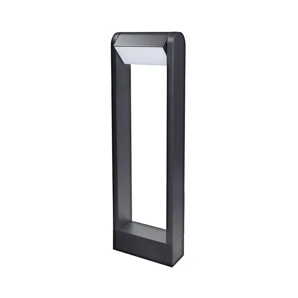 LED venkovní sloupek CROTONE 500 s naklápěcí hlavou, 7W, 450lm, 3000K, černý, IP54 Rychlé Dodání