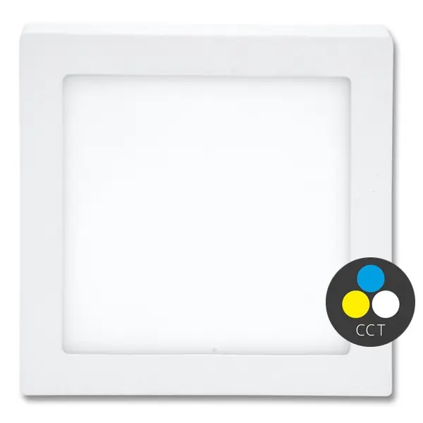Speciální Cena LED panel přisazený RAFA 2 22x22cm, 18W, CCT, bílý
