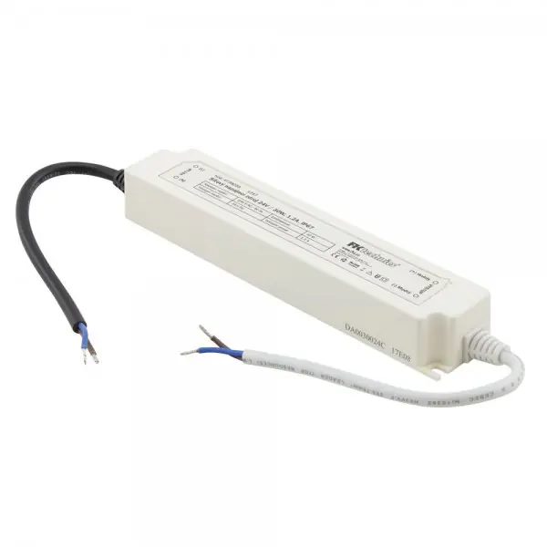 Napájecí zdroj k LED pásku 24V / 30W, 1.2A, IP67, slim Přímo Od Výrobce