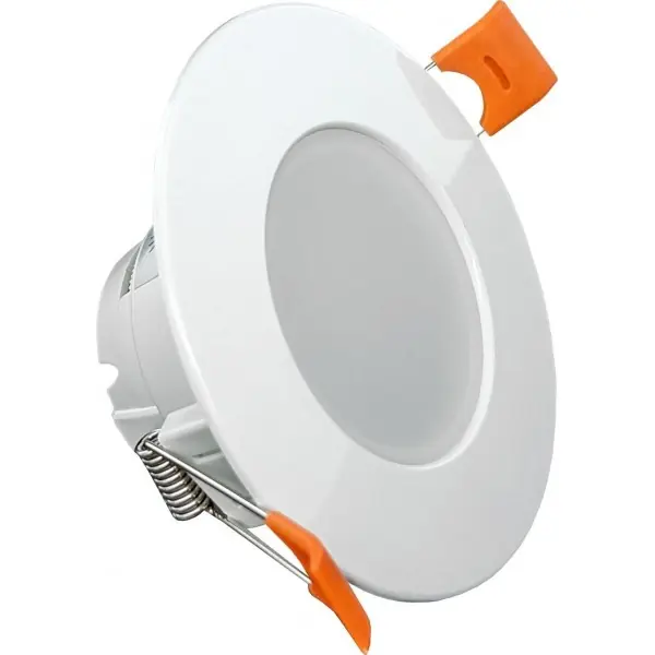 LED bodovka 230V BONO-R 9cm, 5W, 450lm, 3000K, IP65, bílá Ověřený