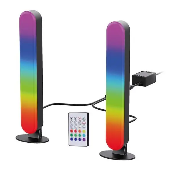 LED RGB osvětlení Gaming WL916, dálkový ovladač, zvukový senzor, USB Prémiový