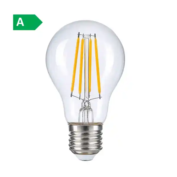 Omezená Nabídka LED filamentová žárovka E27 3.8W, 360°, 2700K, 806lm - teplá bílá