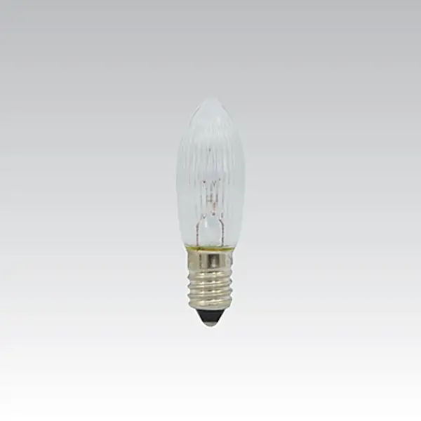 Ověřený Žárovka vánoční čirá 34V 3W, E10, C13