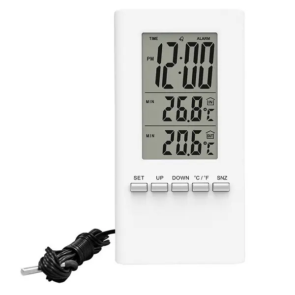 Digitální teploměr s drátovým čidlem 1,5m TE09 Novinka