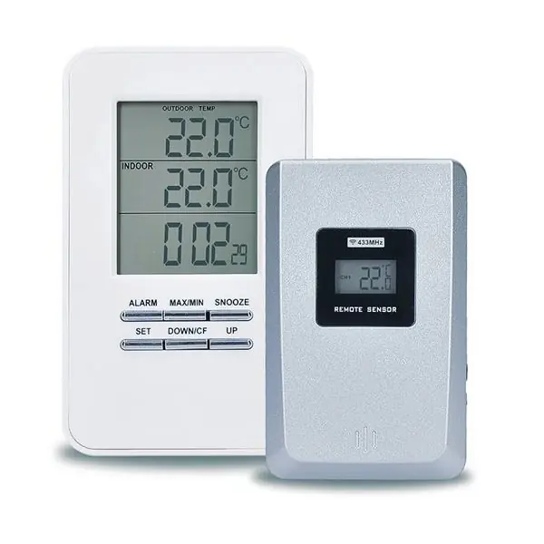 Digitální teploměr s bezdrátovým čidlem TE44 Sezónní Sleva