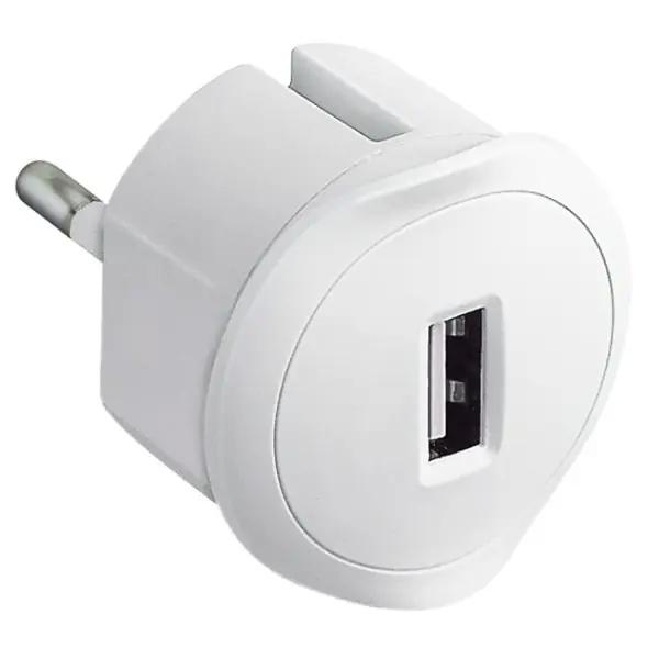 Rychlé Dodání USB nabíječka Legrand 050680, 5V/1.5A, bílá