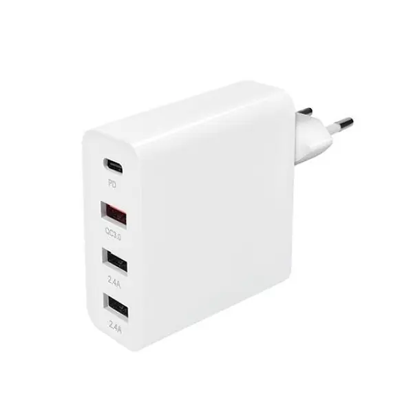 Akce Rychlonabíječka USB A+C 48W, QC3.0+PD fast charge, 3xUSB-A, 1xUSB-C