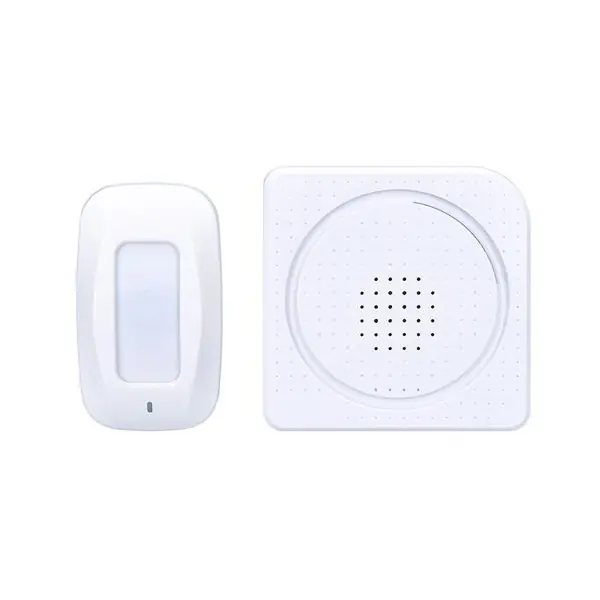 Hlásič pohybu do zásuvky, externí PIR čidlo 3xAAA, alarm 65-80dB Top Prodej