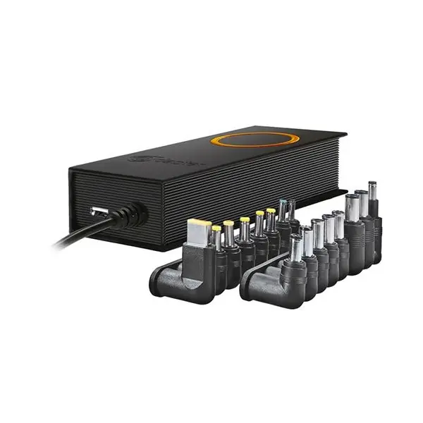 Univerzální zdroj pro notebooky 90W, 16 koncovek, DC 15-20V automatický Nejprodávanější