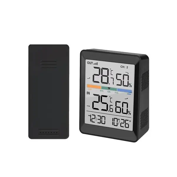 Meteostanice teploměr TE45 teplota, vlhkost, budík Dokud Zásoby Vydrží