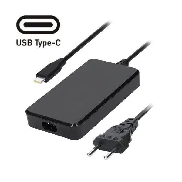 Ruční Výroba Nabíječka na notebook USB-C 90W, DC 5-20V, PD fast charger