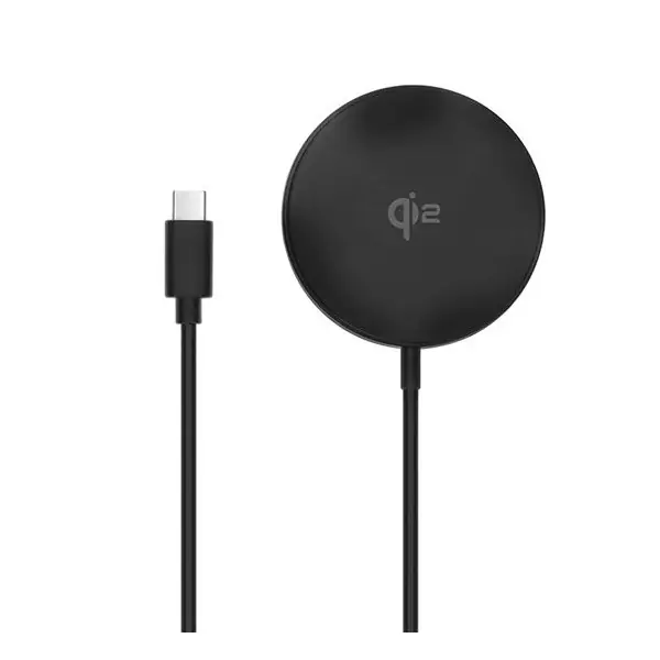 Nejlepší Cena Bezdrátová nabíječka Qi2 15W, MagSafe, černá
