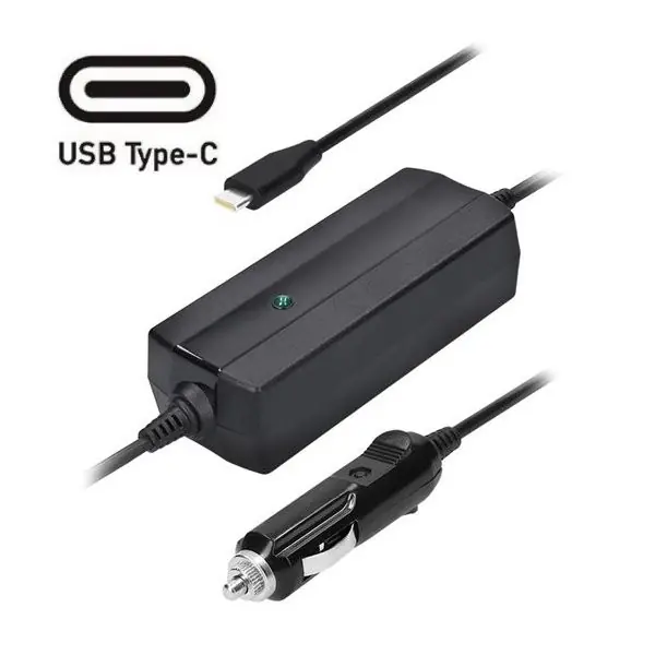 Rychlonabíječka do auta USB-C, 65W, PD fast charger, DC 12-24V Hromadná Objednávka