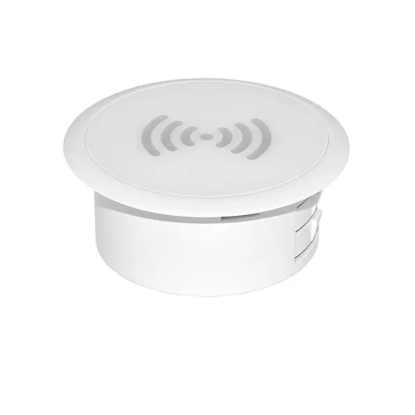 Exkluzivní Bezdrátová nabíječka 15W Qi, vestavná, bílá