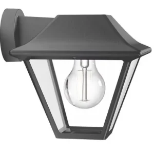 Top Prodej Alpenglow venkovní nástěnné svítidlo E27 1x60W bez zdroje IP44, antracit