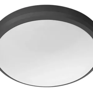 Doris venkovní přisazené LED svítidlo 1x6W 600lm 2700K 22cm IP54, černé Poslední Šance