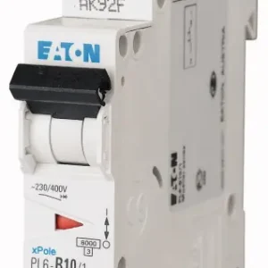 PL6-B10/1 jistič 1-p, B, 10A, 6kA Bezpečná Platba