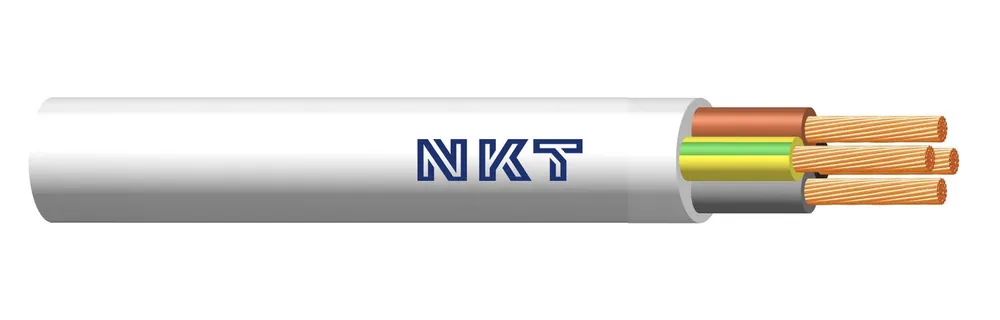 Nová Kolekce H05VV-F 4G1 bílá 100m