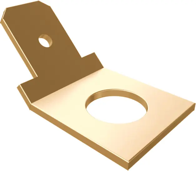 Oblíbený 7202-01/4/100 Přístrojový plochý kolík