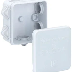 HP 80-L Krabice z tvrz.plastu IP55 85 x 85 x 42 mm stupňovité vývodky Cenově Výhodný