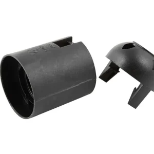 Celosvětová Doprava E 27/80 (1351-13000) plastová objímka černá