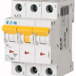 Autentický PL7-B25/3 jistič