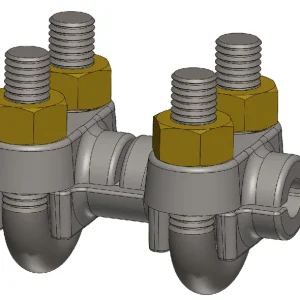 SZ - lit. Svorka zkušební - litinová s litin. příložkami Moderní