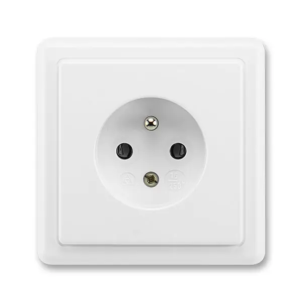 Nejlepší Cena 5517-2389 B1 Zásuvka jednonásobn.chráň.