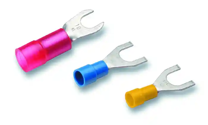 180164 Izolovaná vidlice Cu 4-6/6 mm, žlutá (100 ks) Hit Sezóny