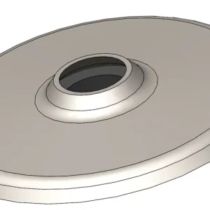 Levný Podložka D8 Podložka plechová s gumou k PV 17